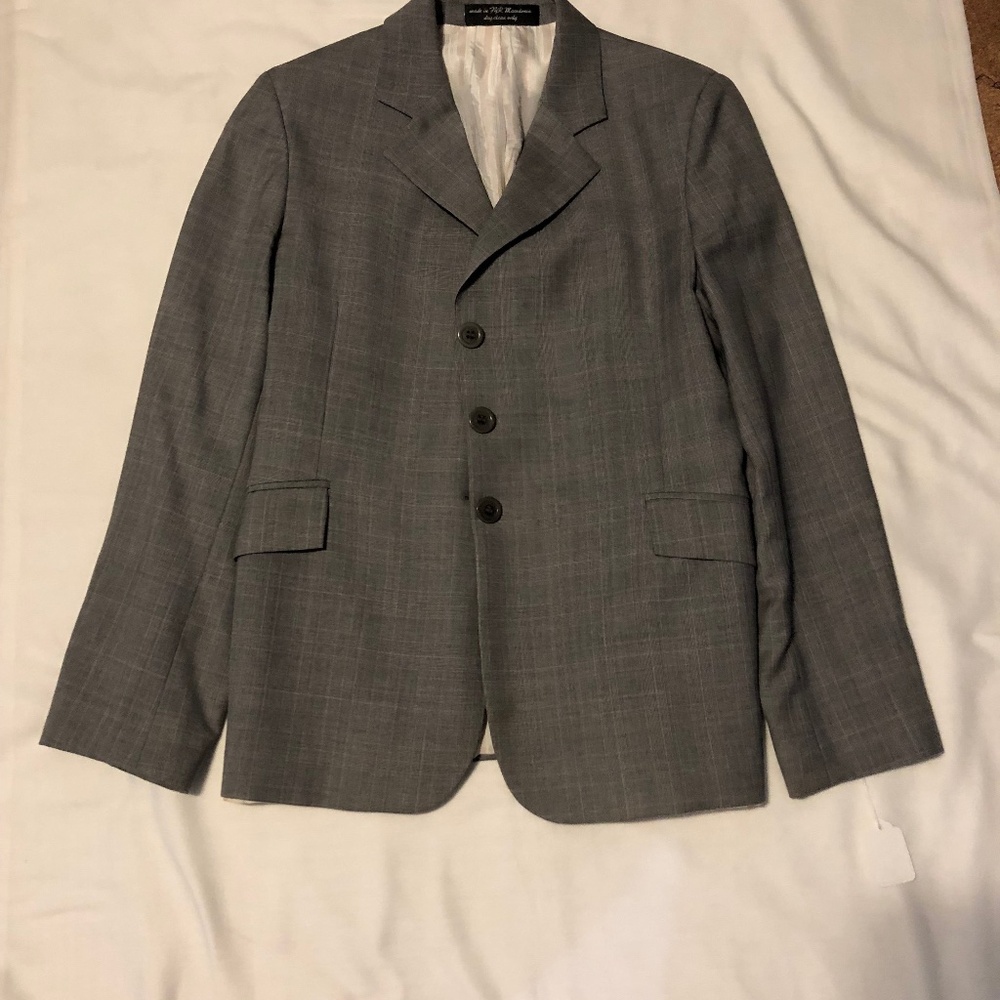 RJ Classics Hunt Coat Grey Plaid Kids 20S 1344-2